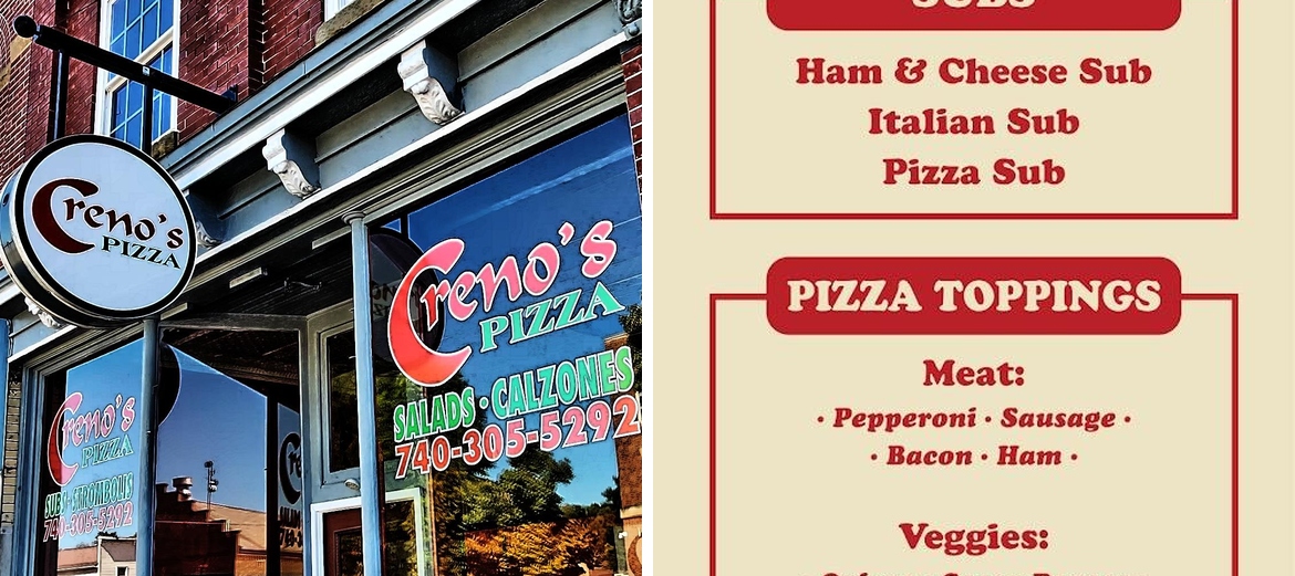 Sam's Pizzeria Menu