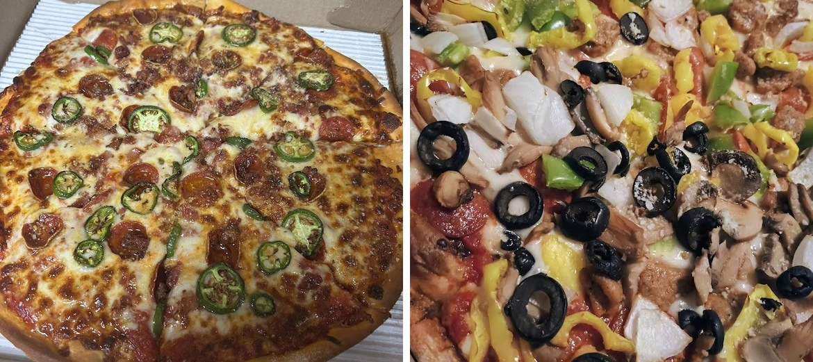 Sam's Pizzeria Menu