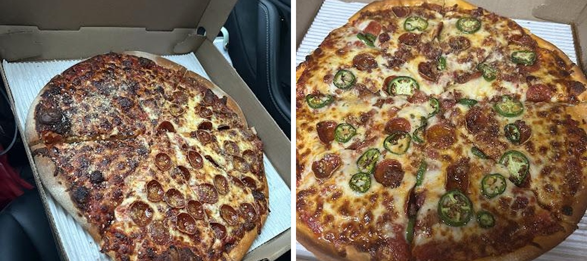 Sam's Pizzeria Menu